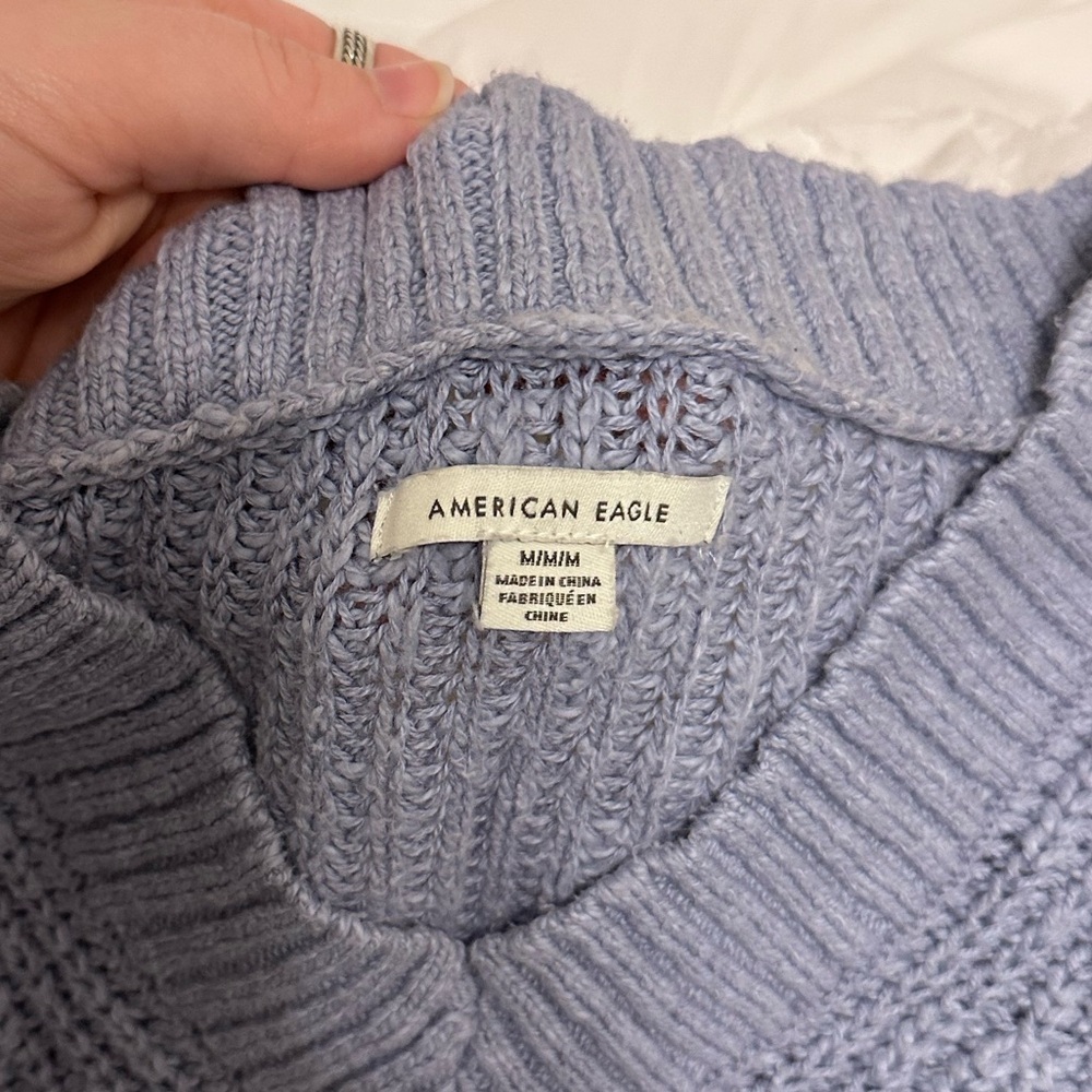 Blue AE Sweater - Picture 2 of 4